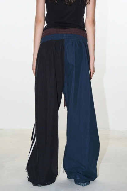 Double Layer Look Sports Pants
