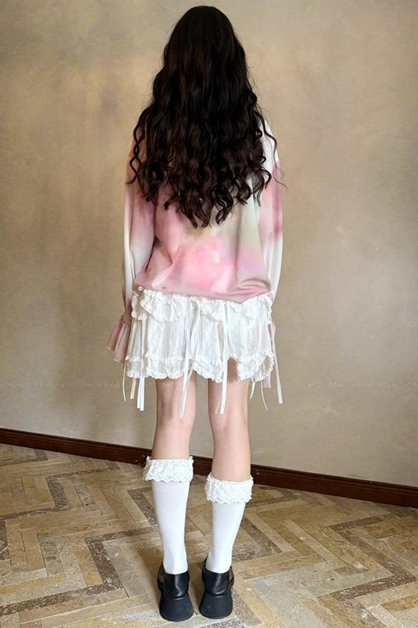 Fairy Tale Jacquard Puff Shirt