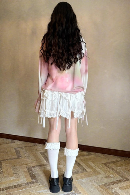 Fairy Tale Jacquard Puff Shirt