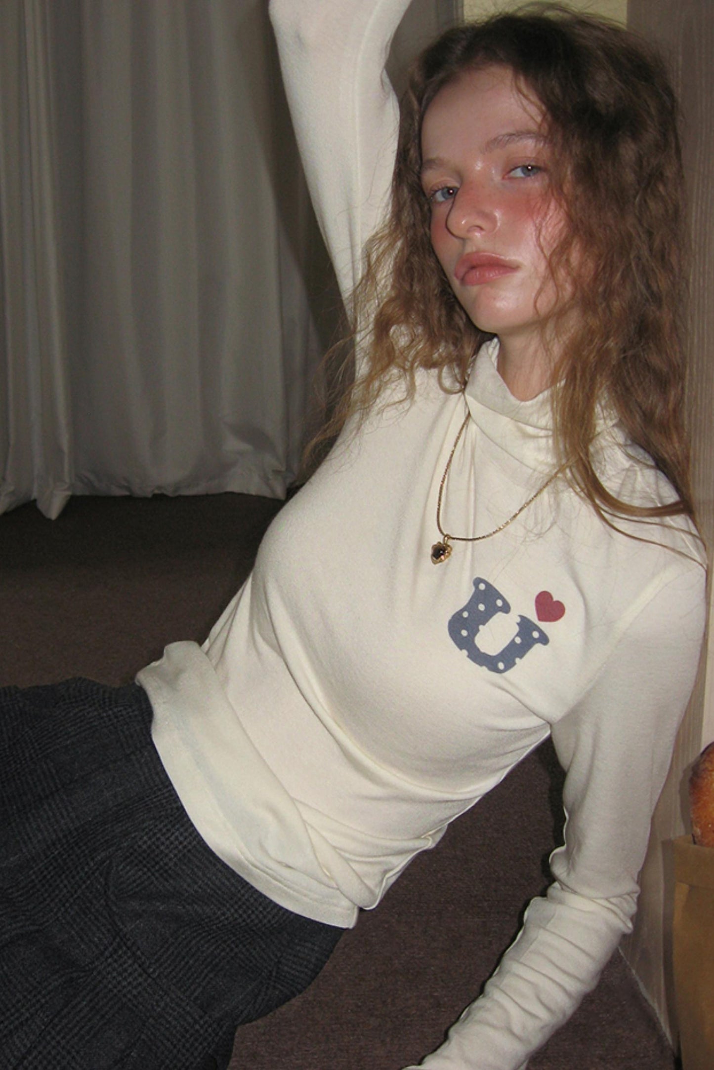 Early Winter Ruched Top