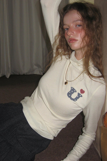 Early Winter Ruched Top