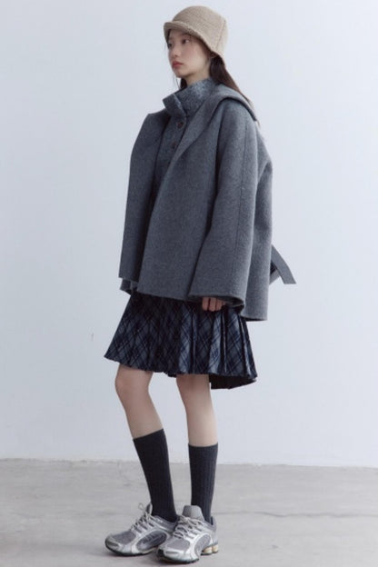 Versatile Scottish Plaid Pleated Skirt