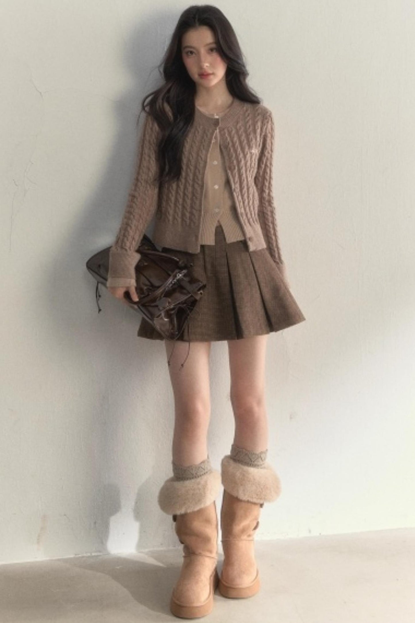 Fake Two Gentle Knit Sweaters