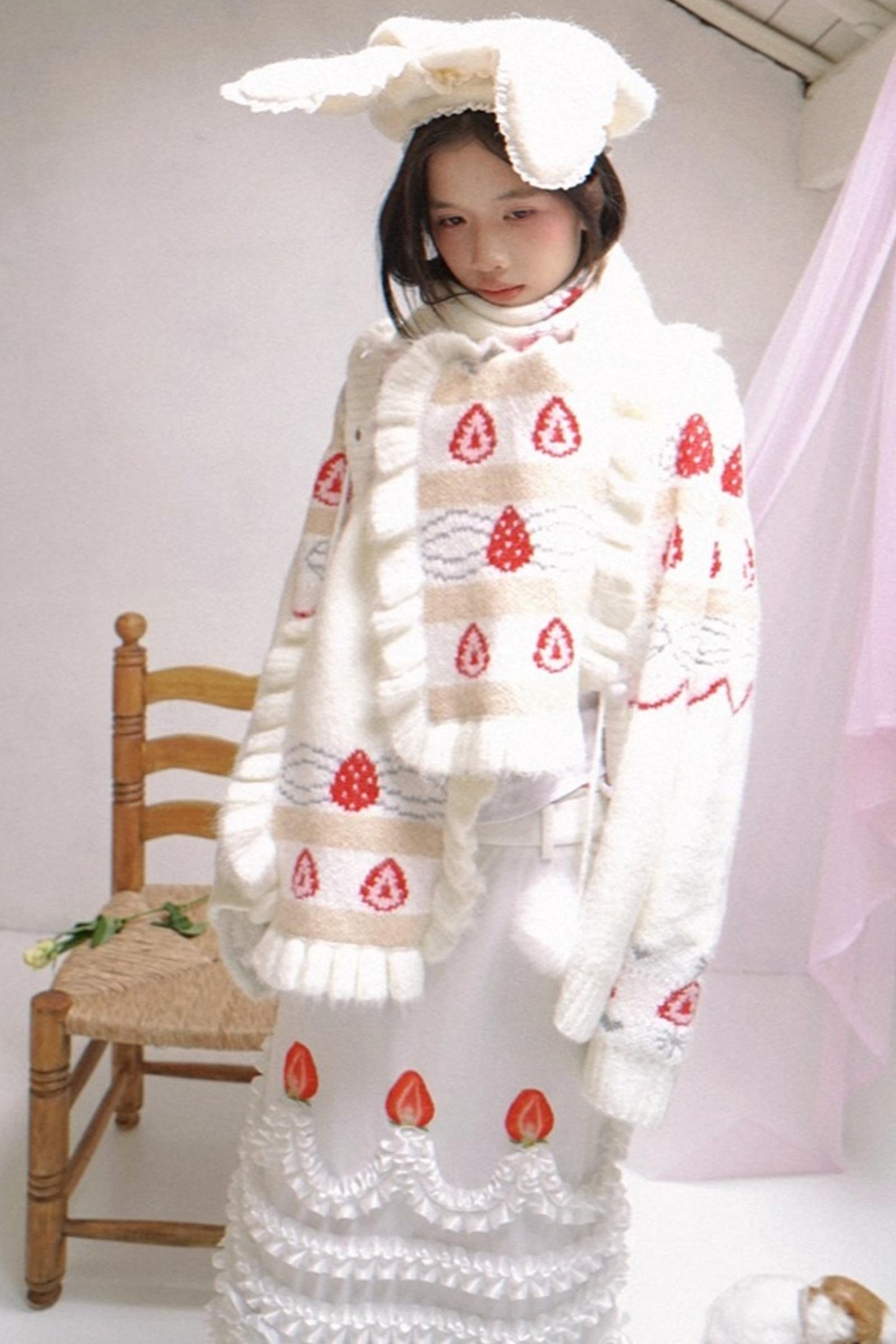 Everyday Happy Birthday Cake Scarf