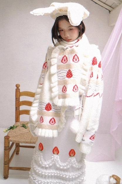 Everyday Happy Birthday Cake Scarf