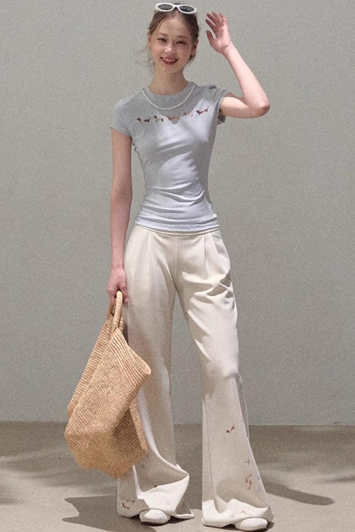 Flexi Wide-Leg Sweatpants