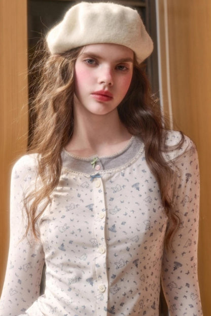 Milky Way Cotton Cardigan