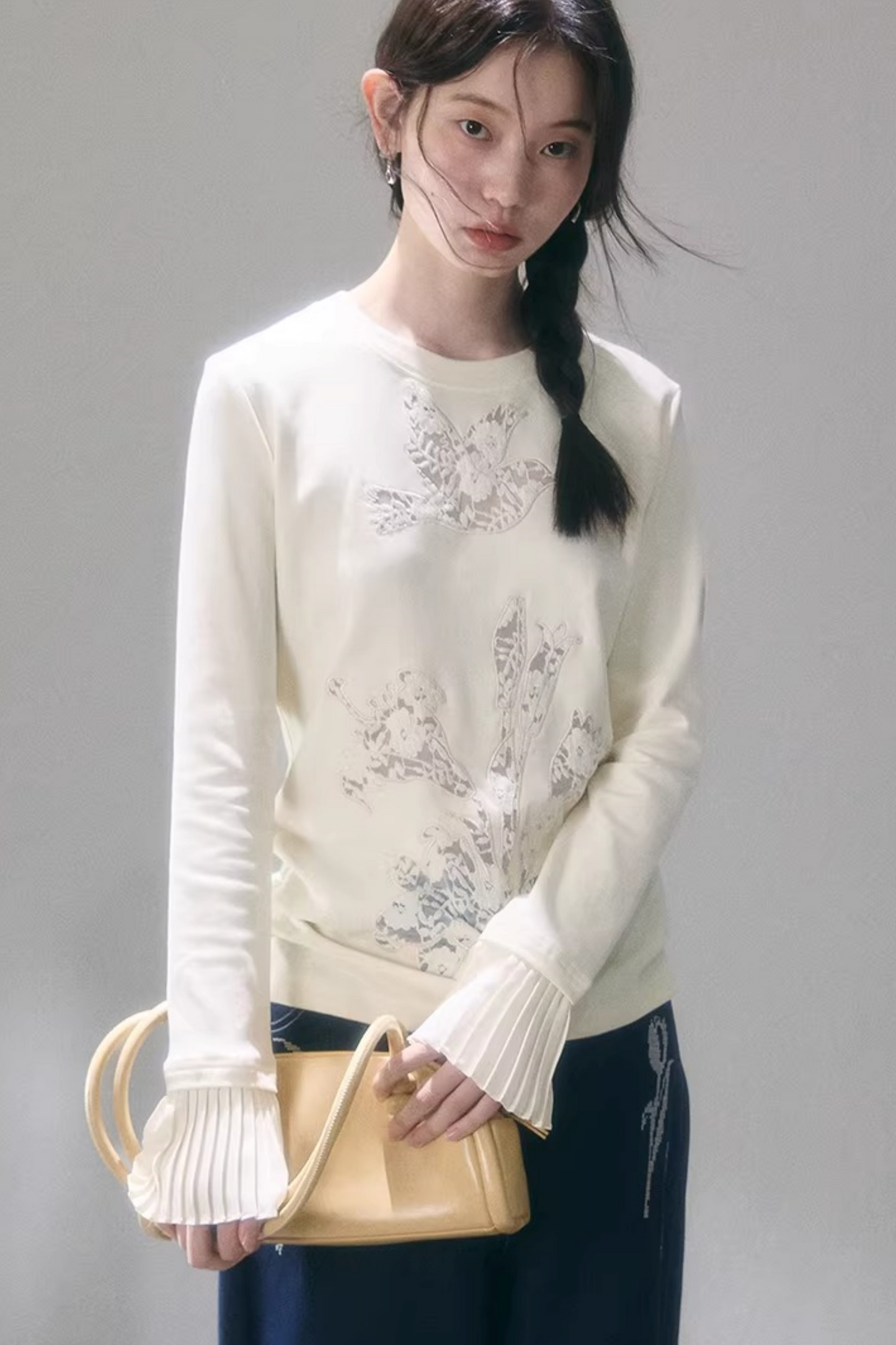Flower Lily Lace Top