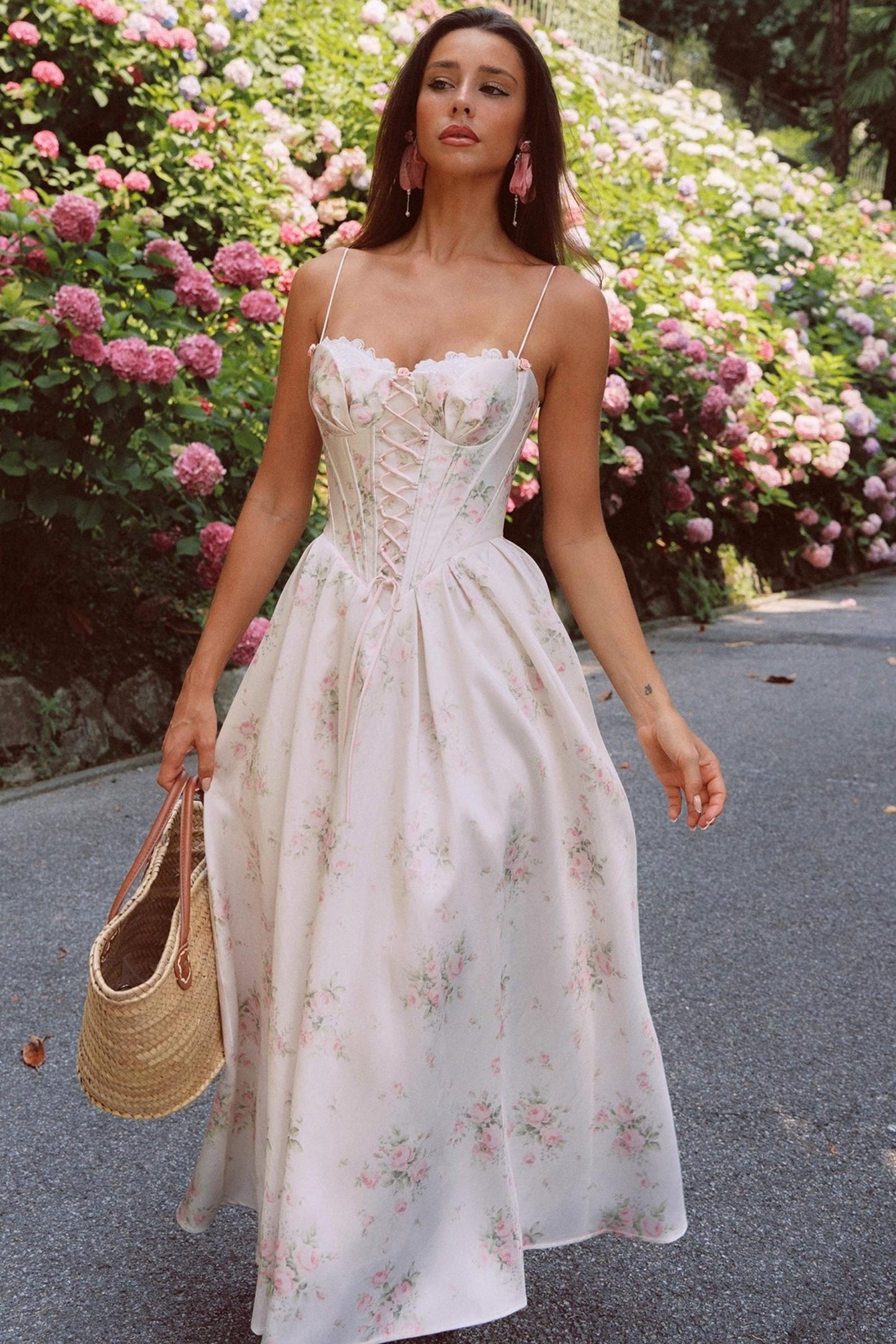 French Satin Slip Dress