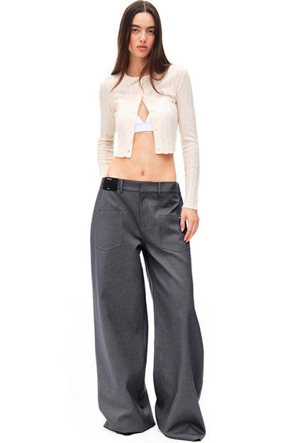 Casual Wide Leg Pants