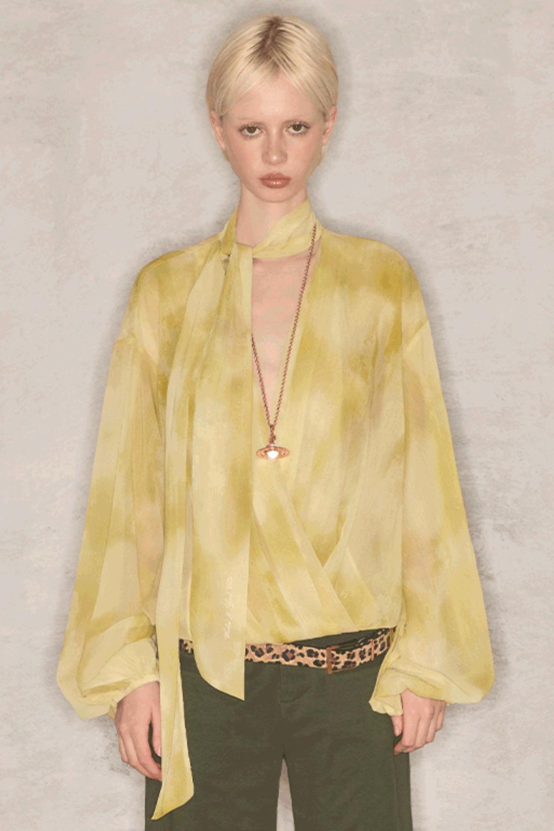 New Romantic Sheer Shirt