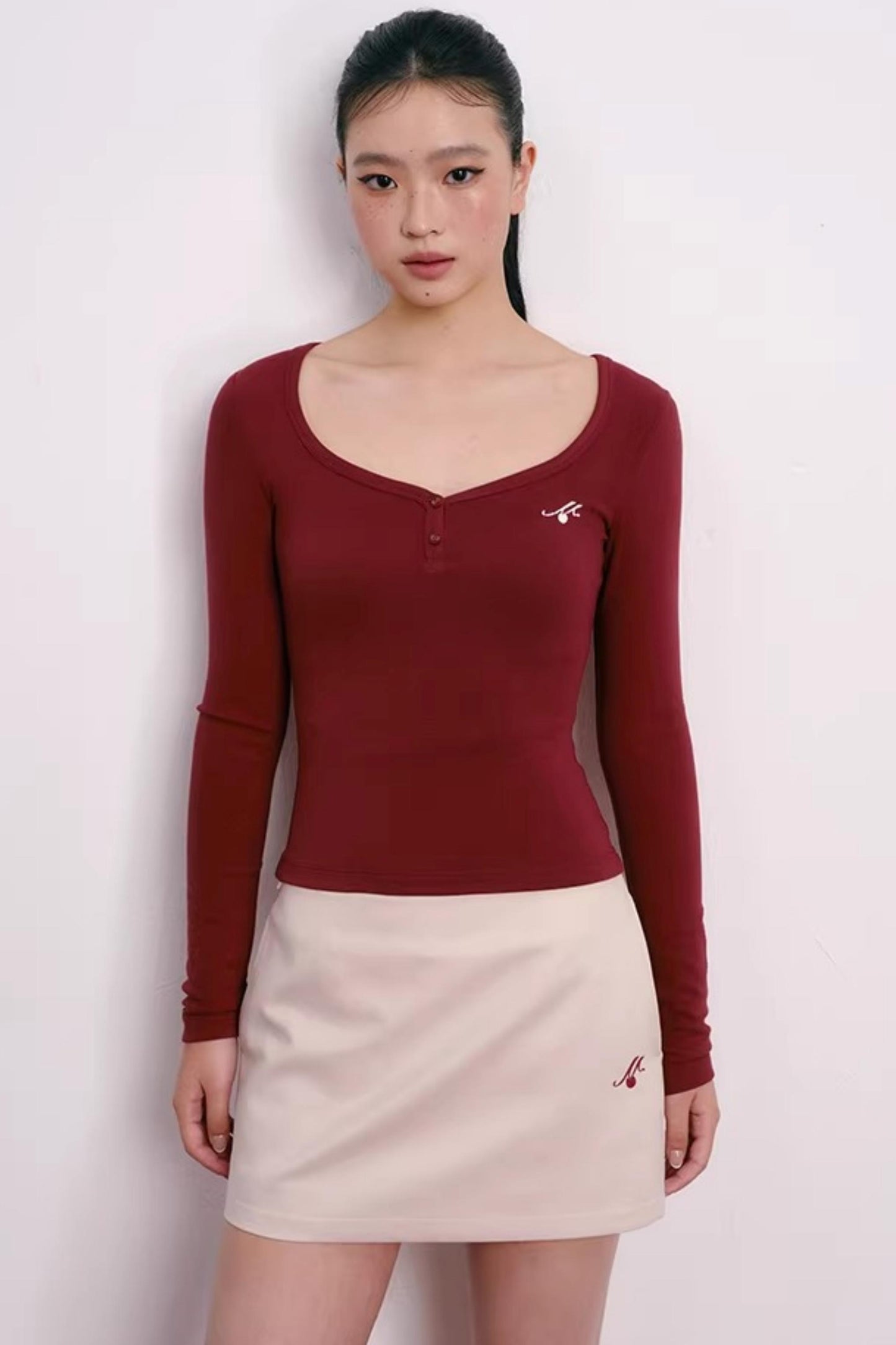 Spring in Seoul V-Neck Top
