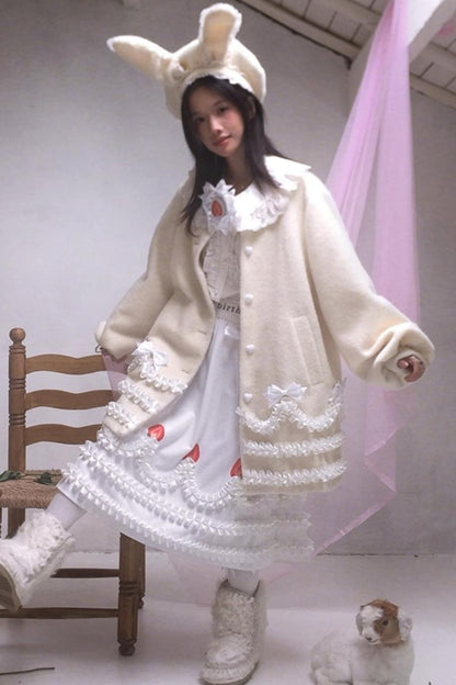 Happy Birthday Woolen Coat