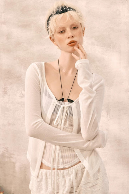 Summer Elegance Cardigan