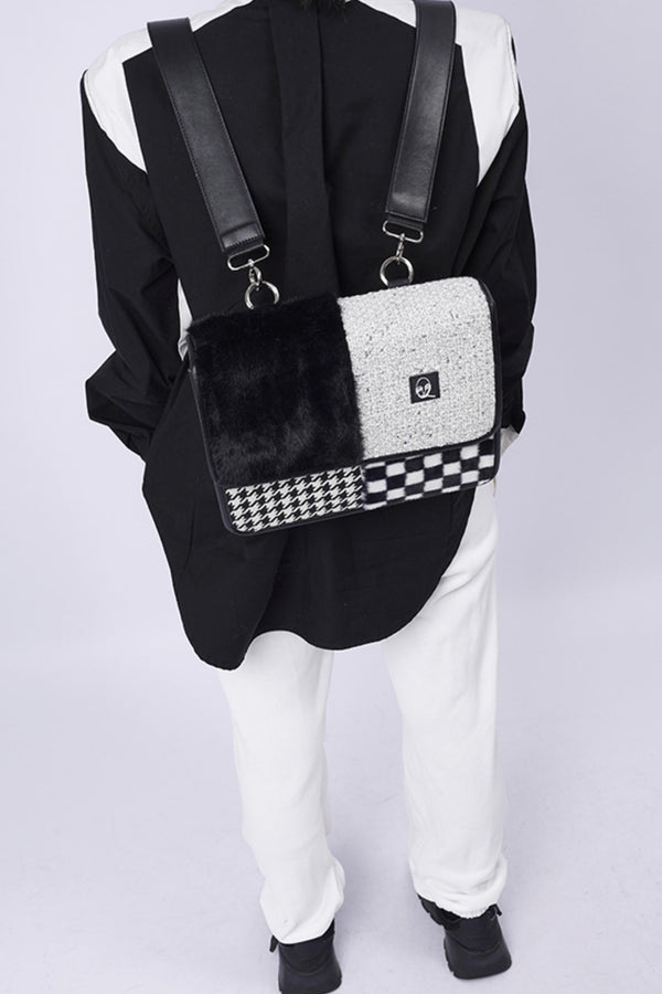 Color Clash Crossbody Bag