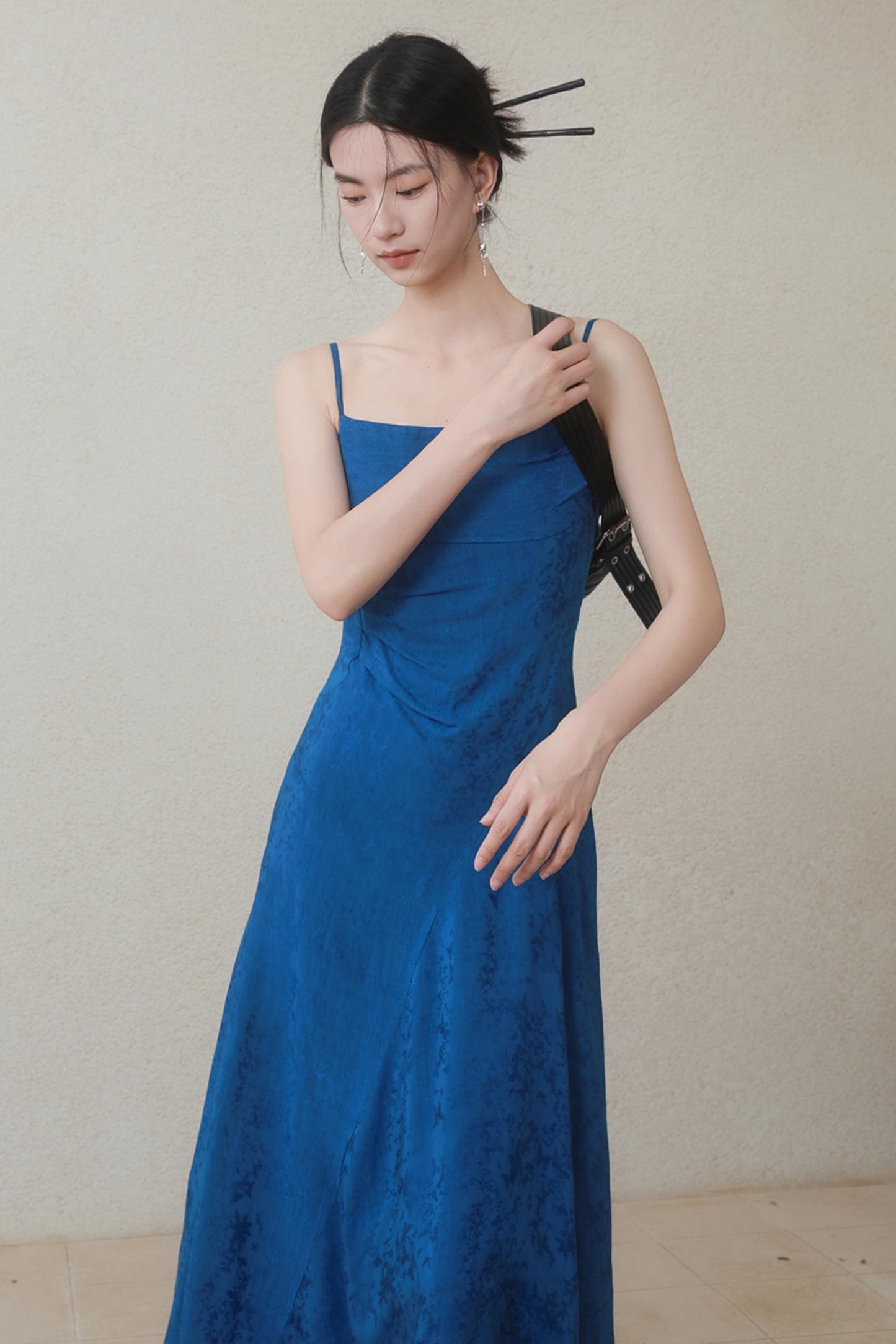 Summer Elegance Halter Dress