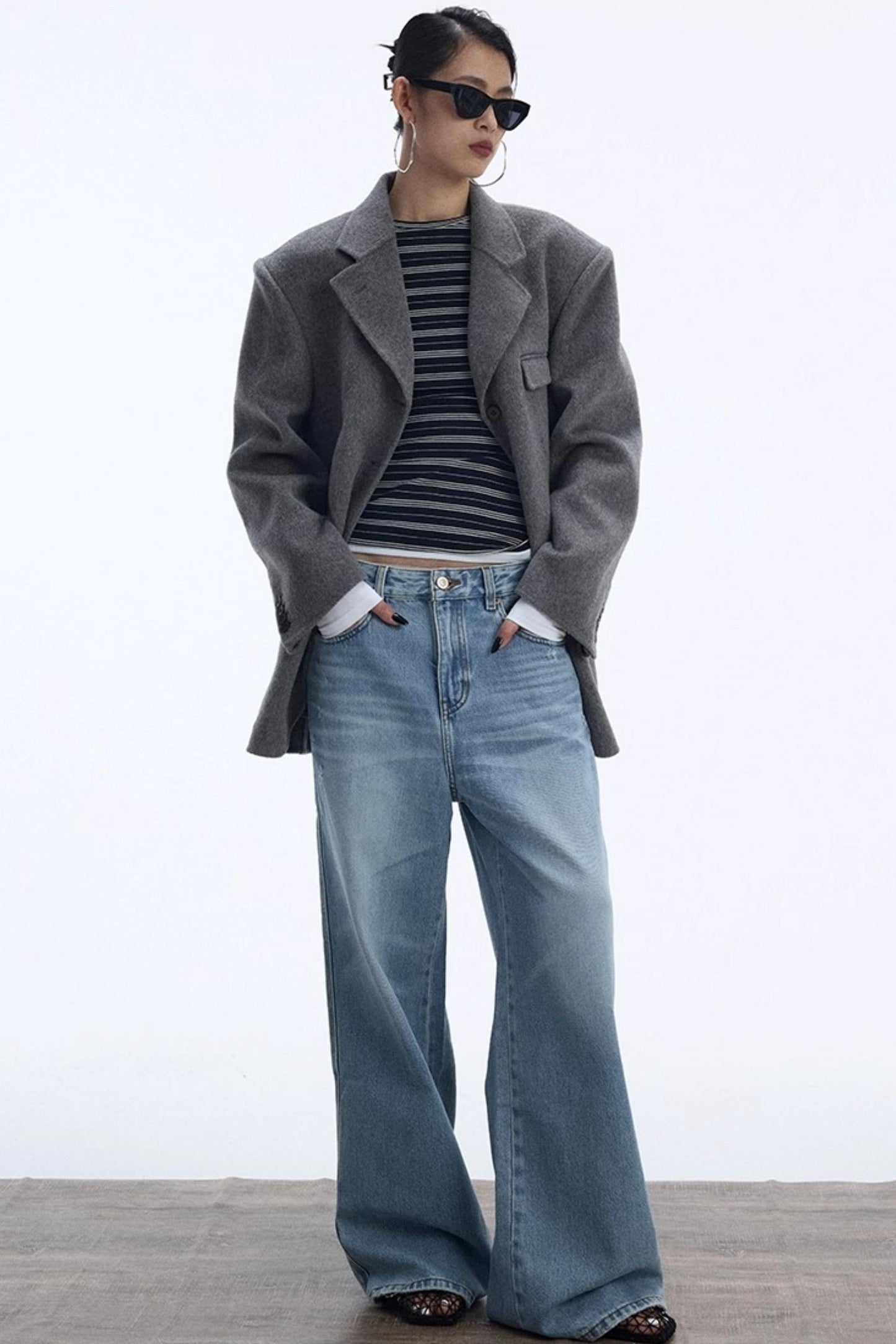 Striped Crew Neck Top