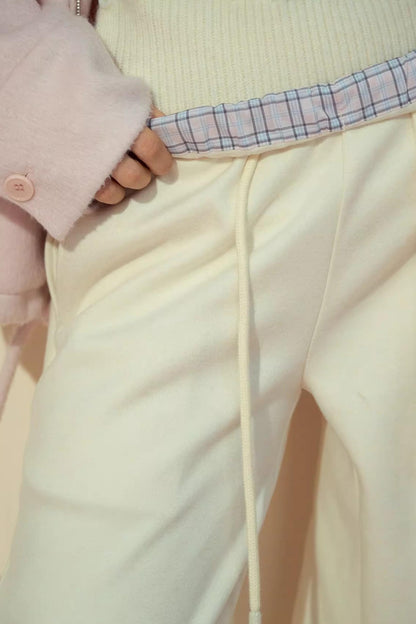 Straight Woolen Trousers