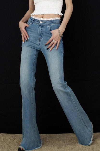Slim Flared Jeans