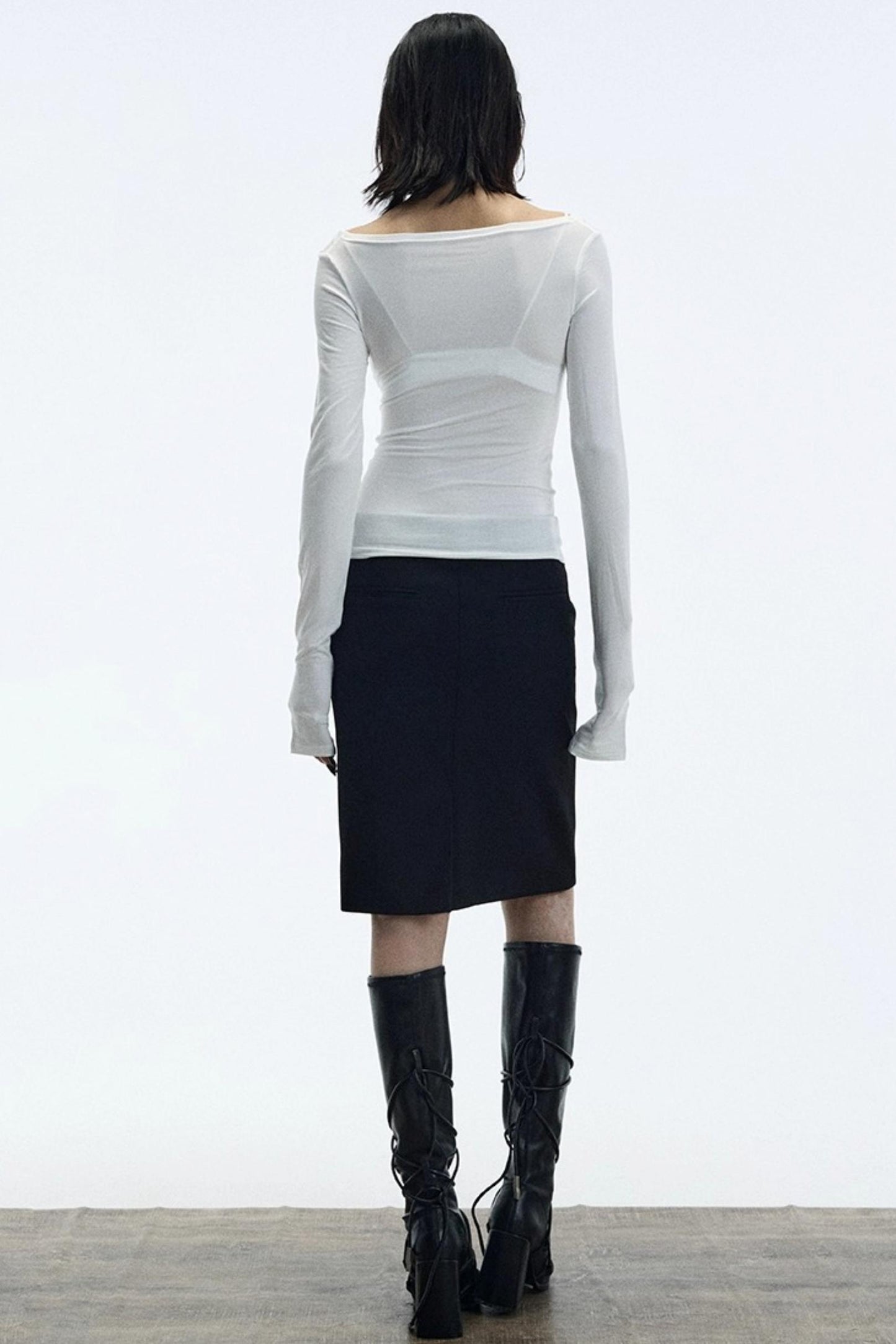 Patchwork Lace Swing Top