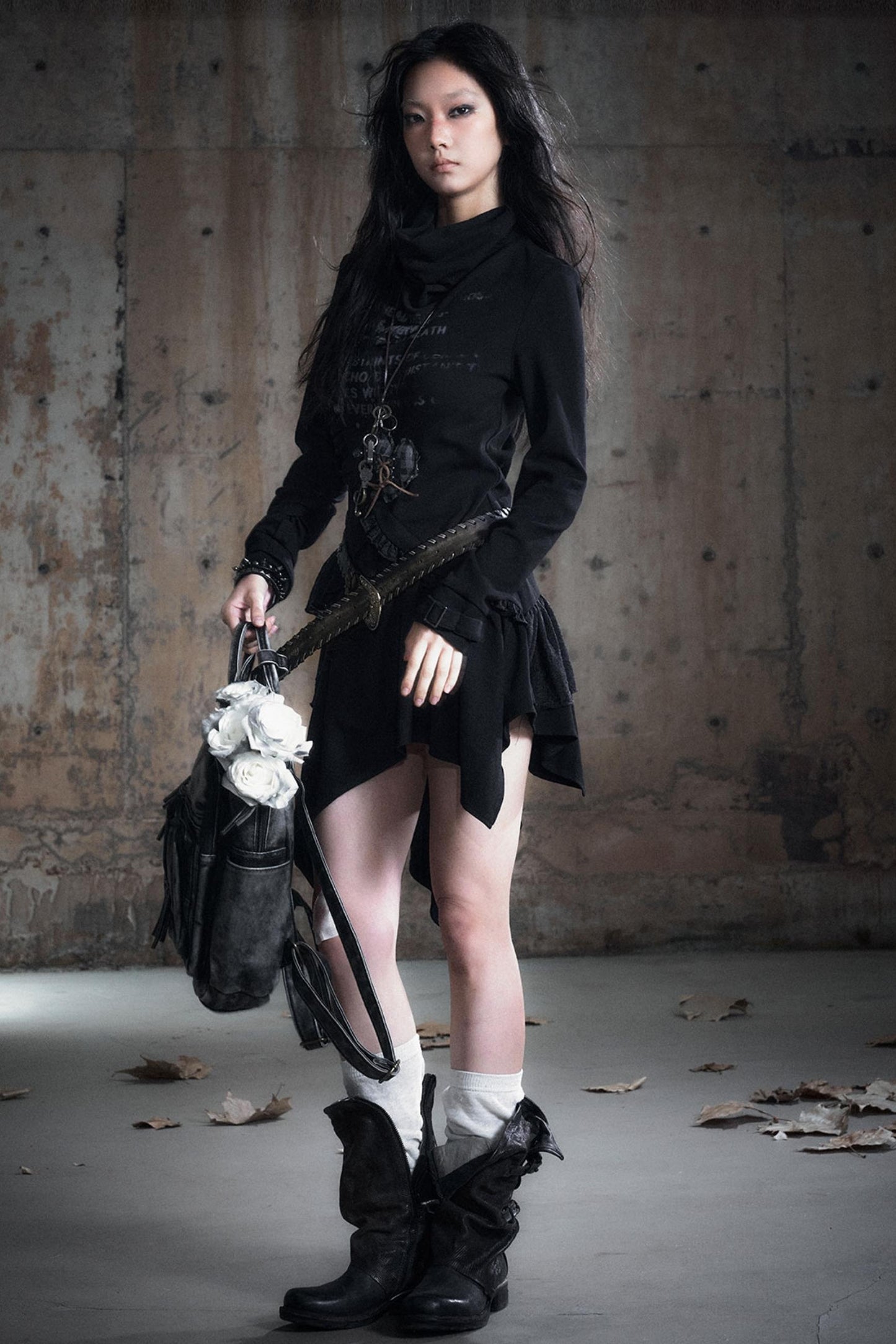 Wandering Wind Texture Dress