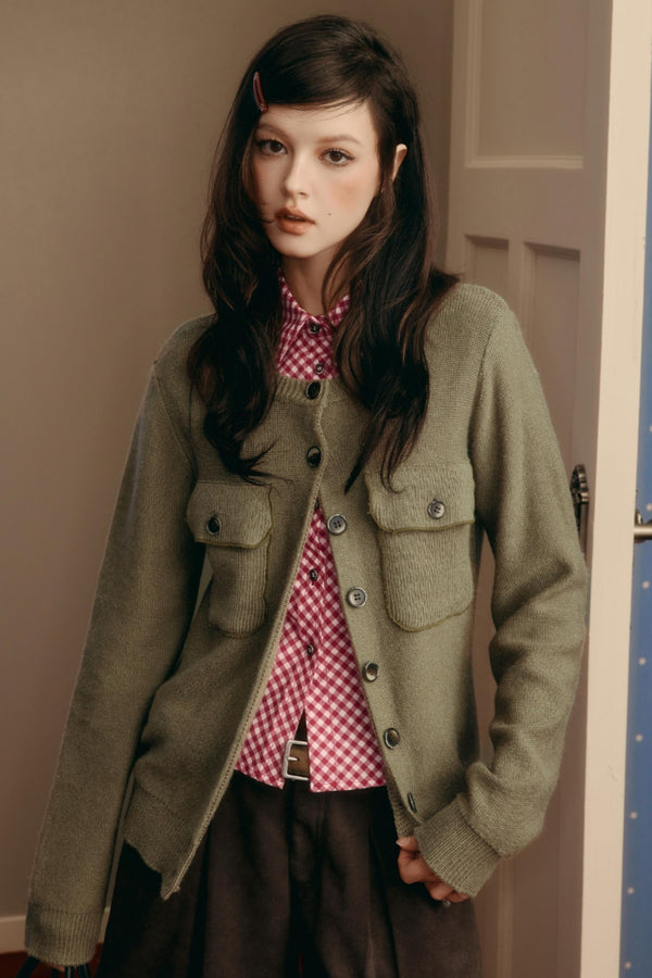 Vintage Winter Knit Jacket