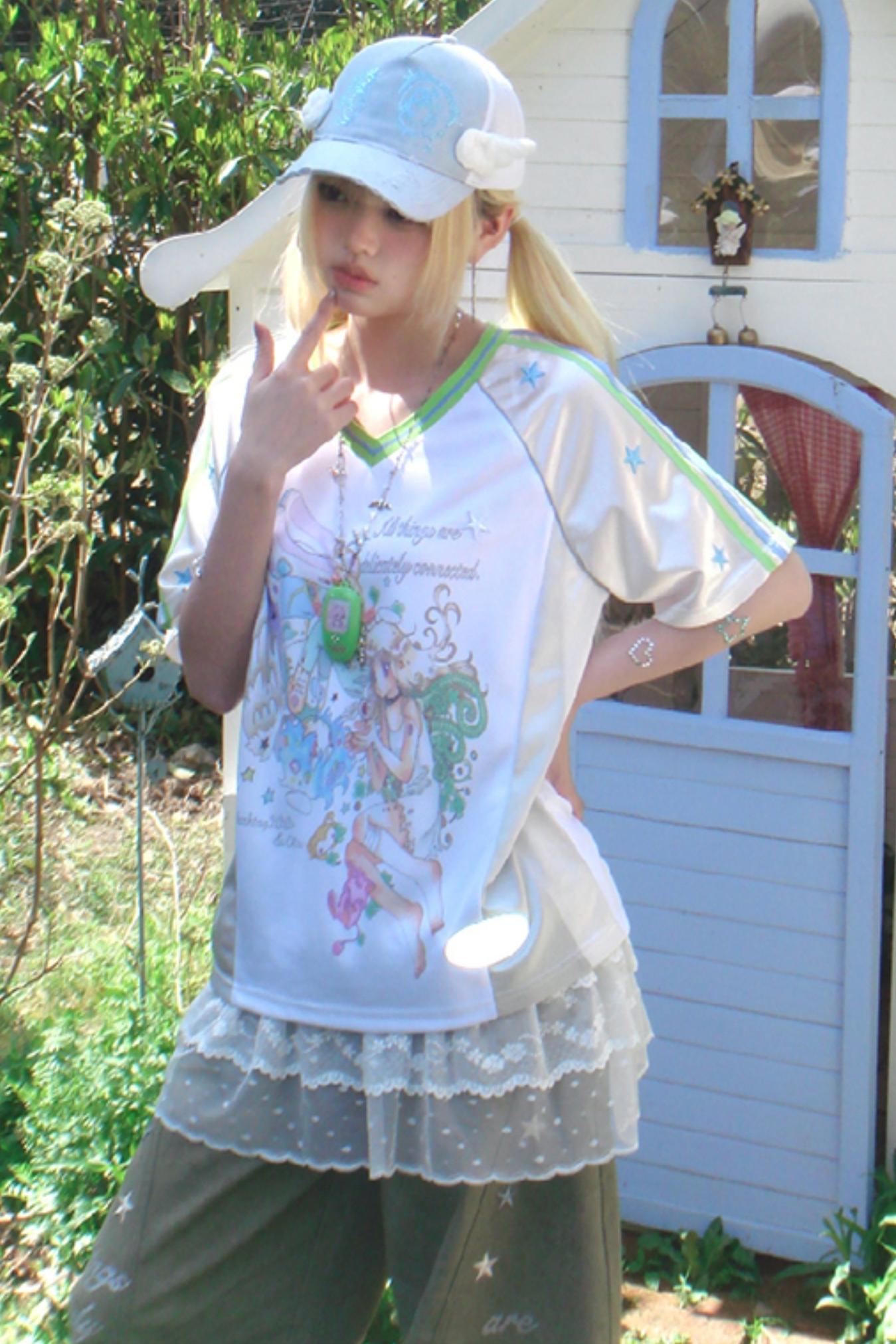 Dreamcore Frog Jersey T-Shirt