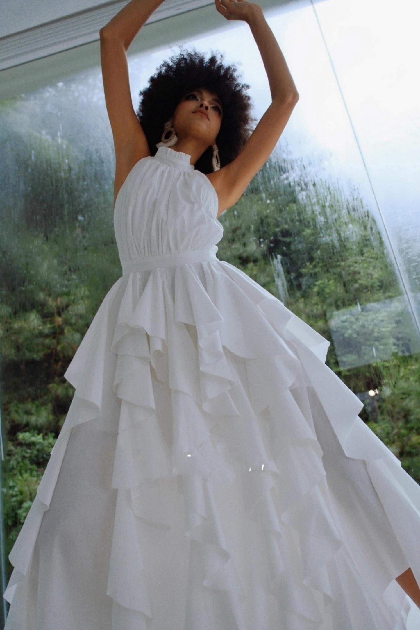 Wild Moonlight Halterneck Dress