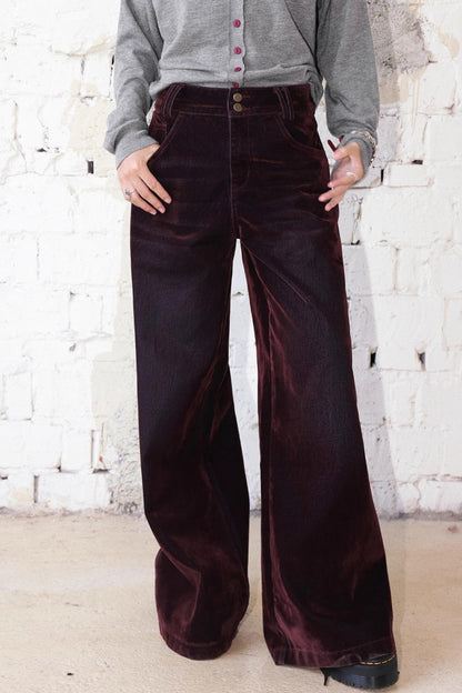 Flocked Light-Reflective Jeans