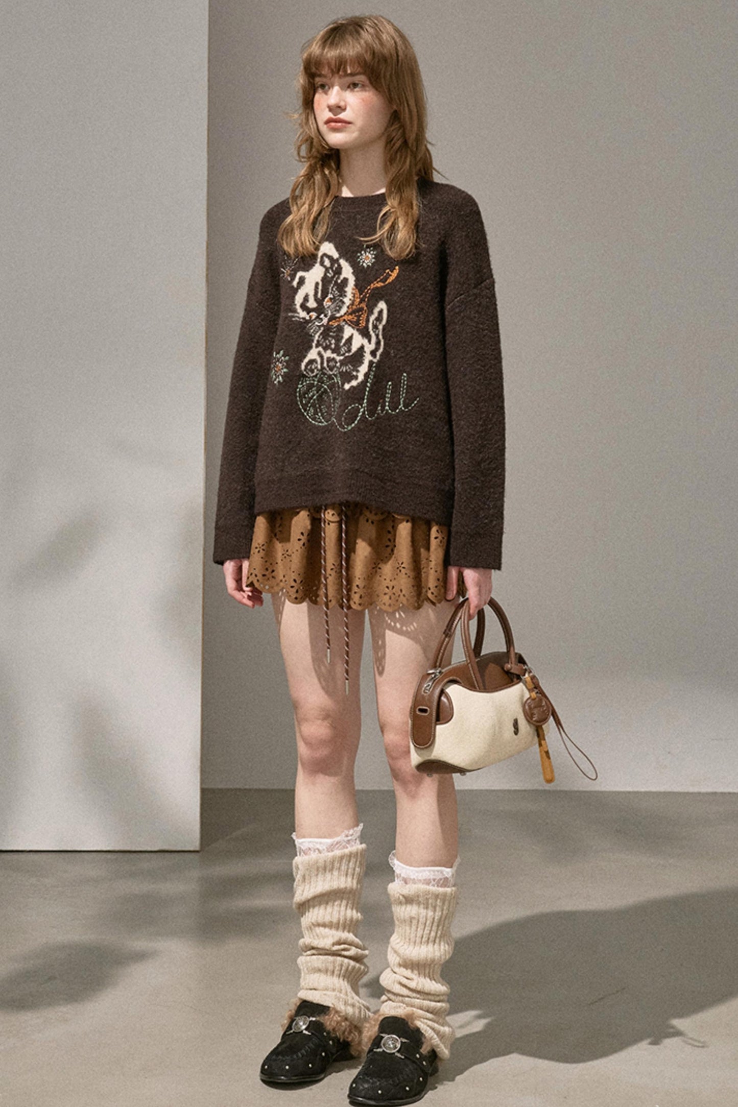 Kitten Knitted Sweater Top