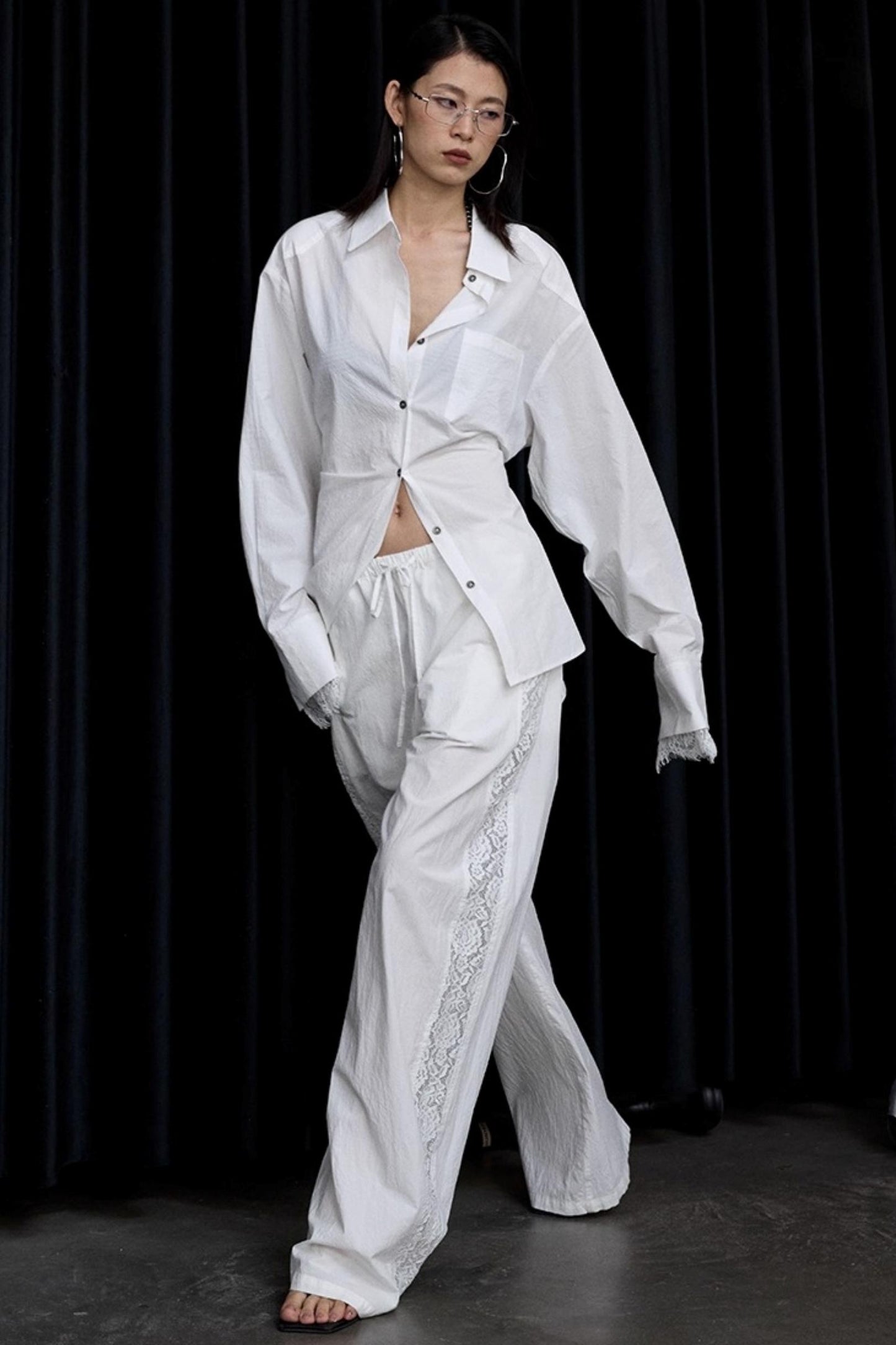 Patchwork Lace Shirt