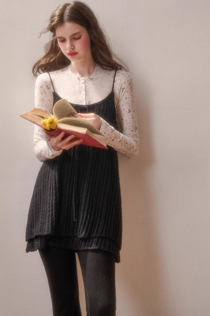 Soft Gemstone Wool Pants Set-Up