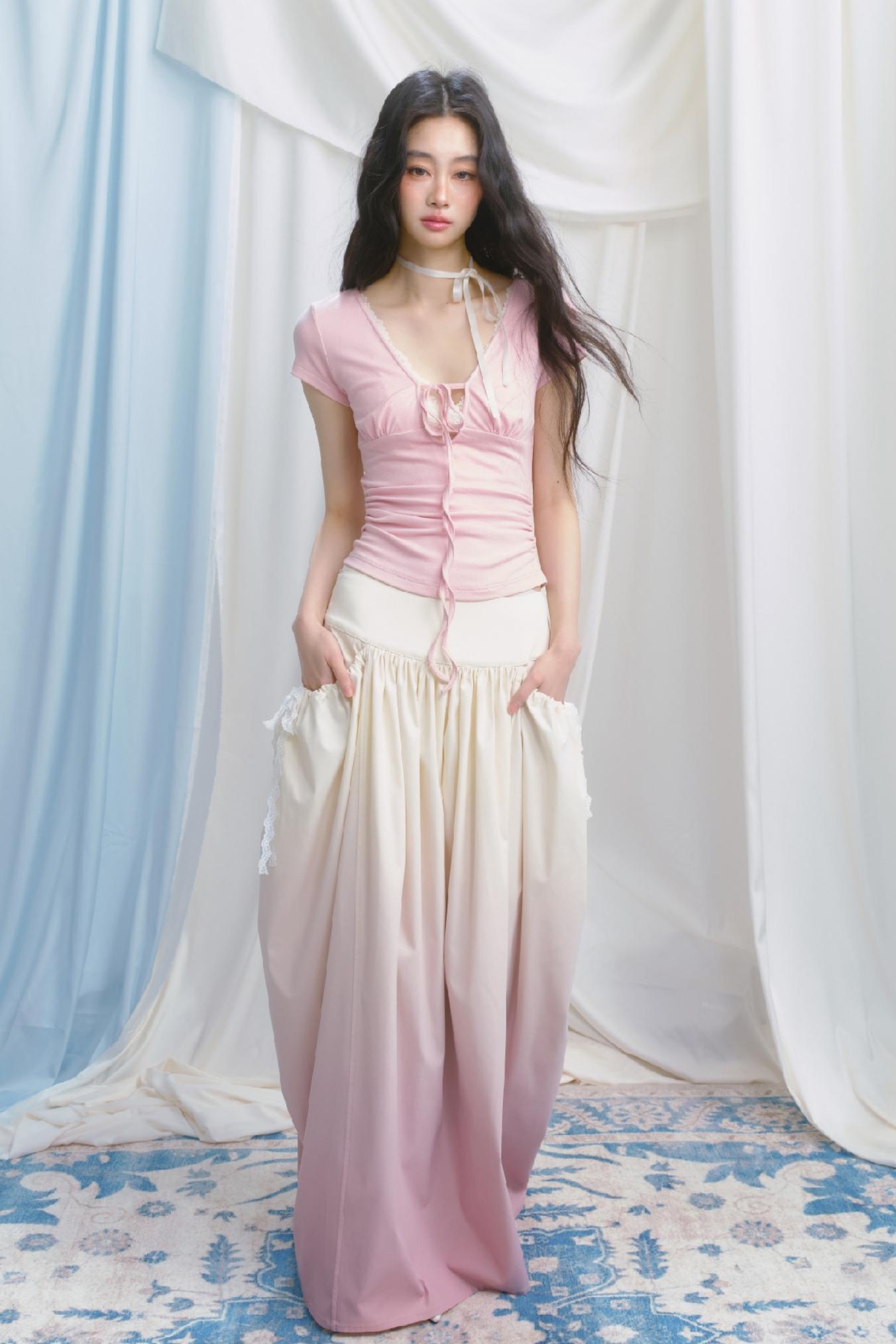 Peach Mint Desire Top