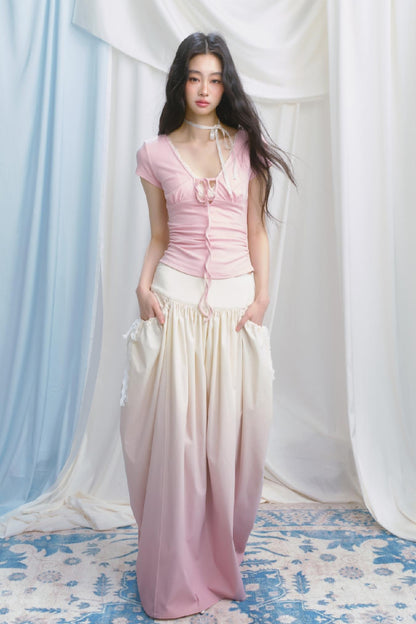 Peach Mint Desire Top