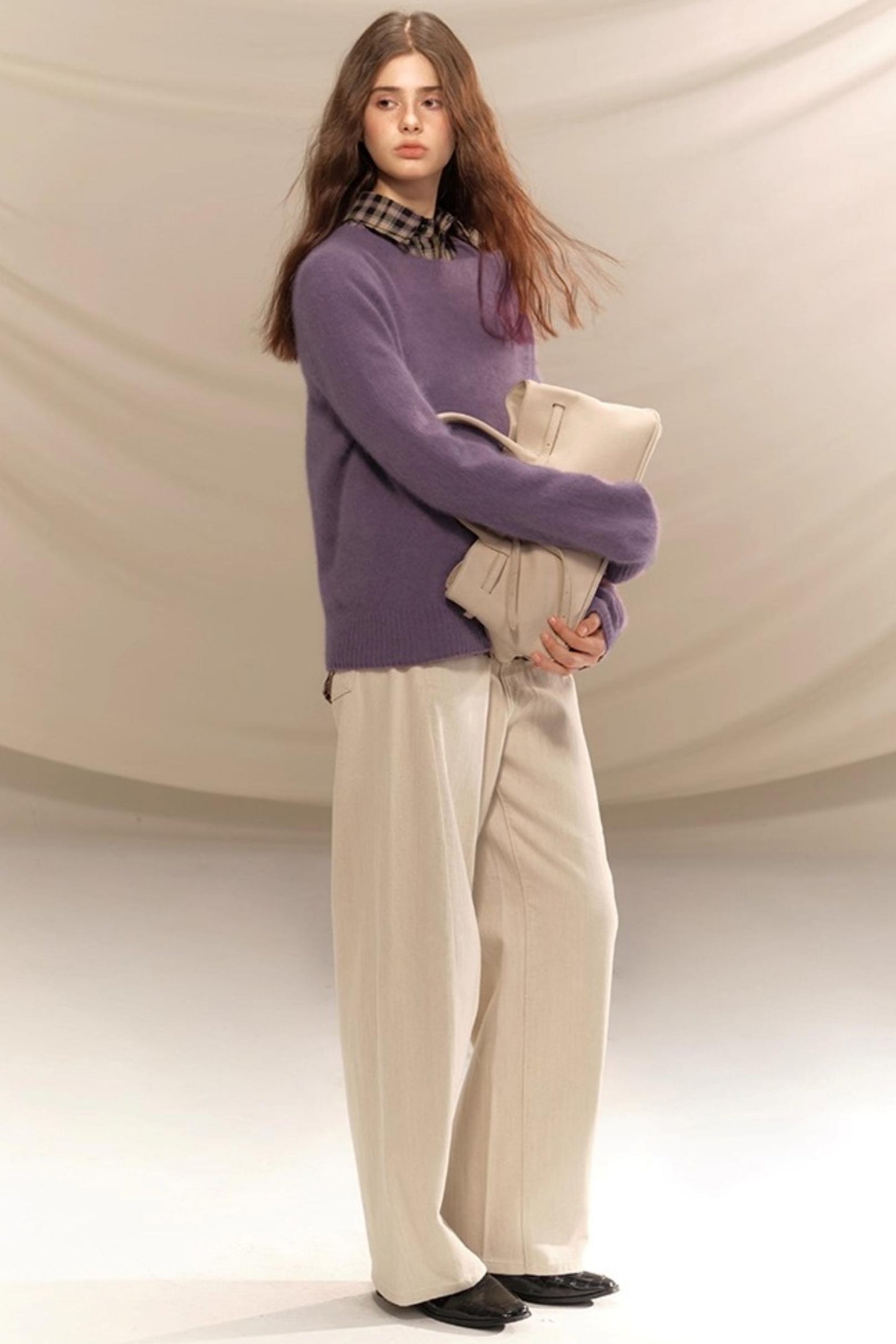 Twilight Apricot Twill Trousers