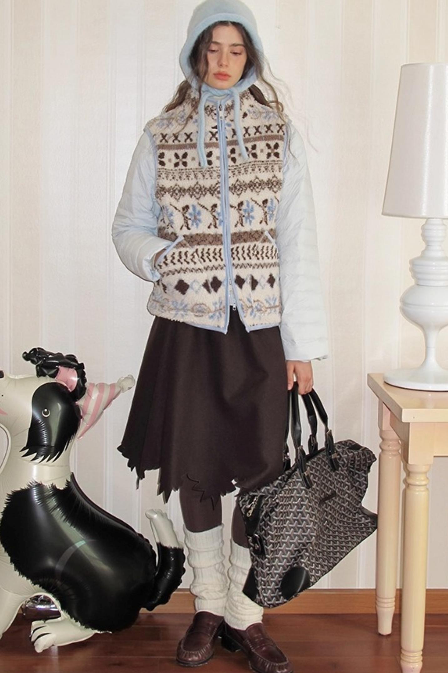 Iceland Blue Down Jacket