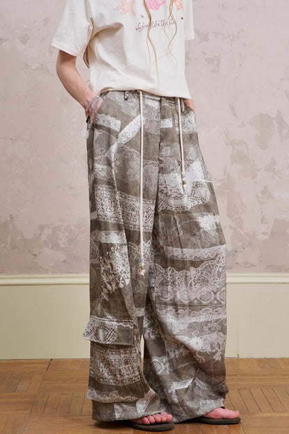 Floral Pocket Lounge Pants