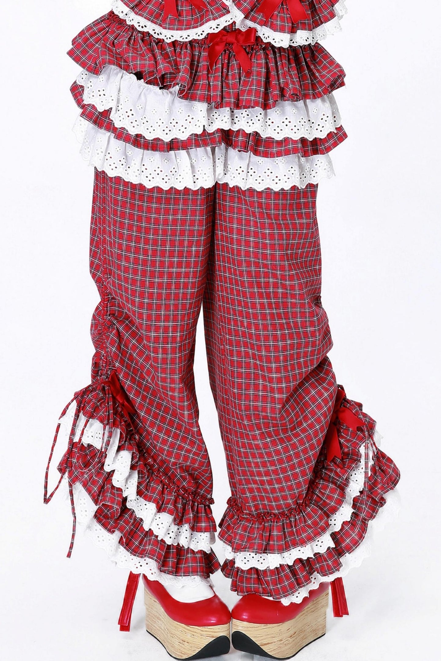 Lolita Style Plaid Long Pants