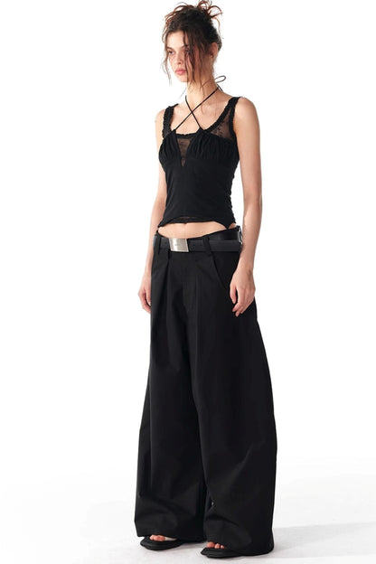 Lace-Trimmed Slim Fit Camisole