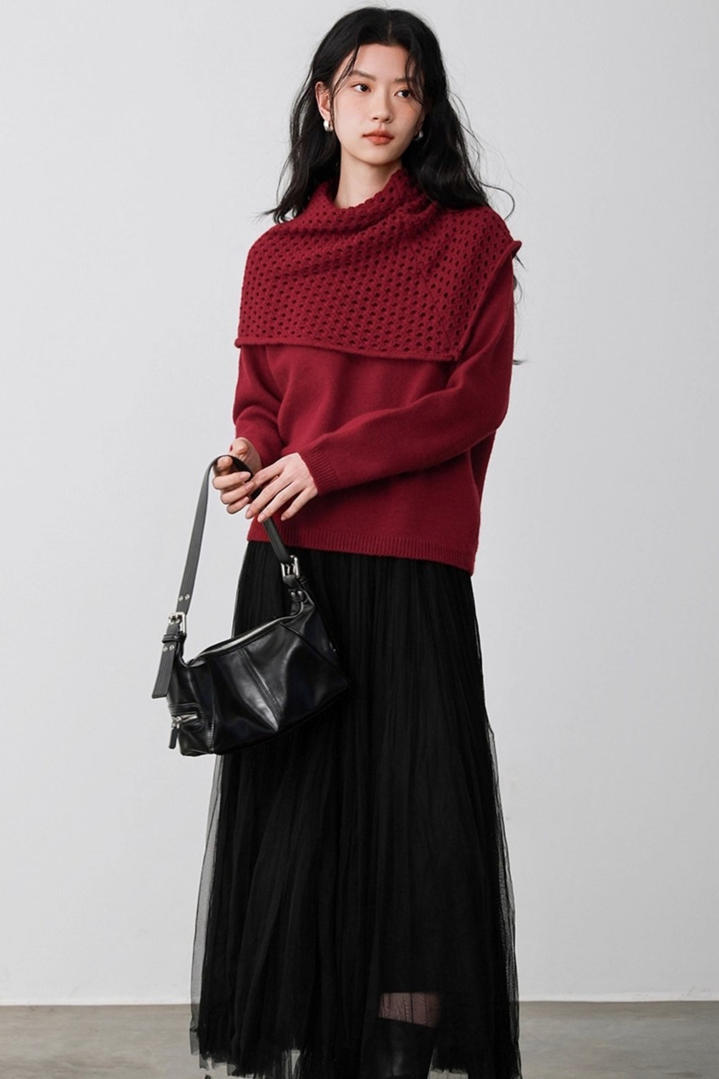 Flowing Cloud Gauze Skirt