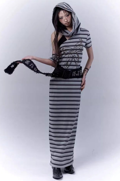Striped Wasteland Dress Set-Up