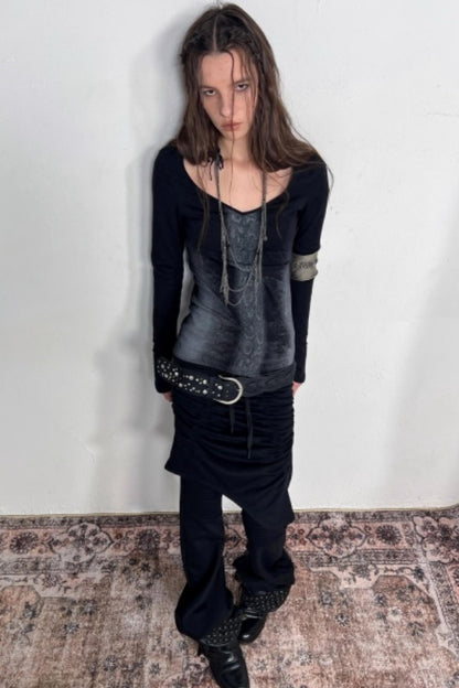 Snake Skin Angel Slim Top