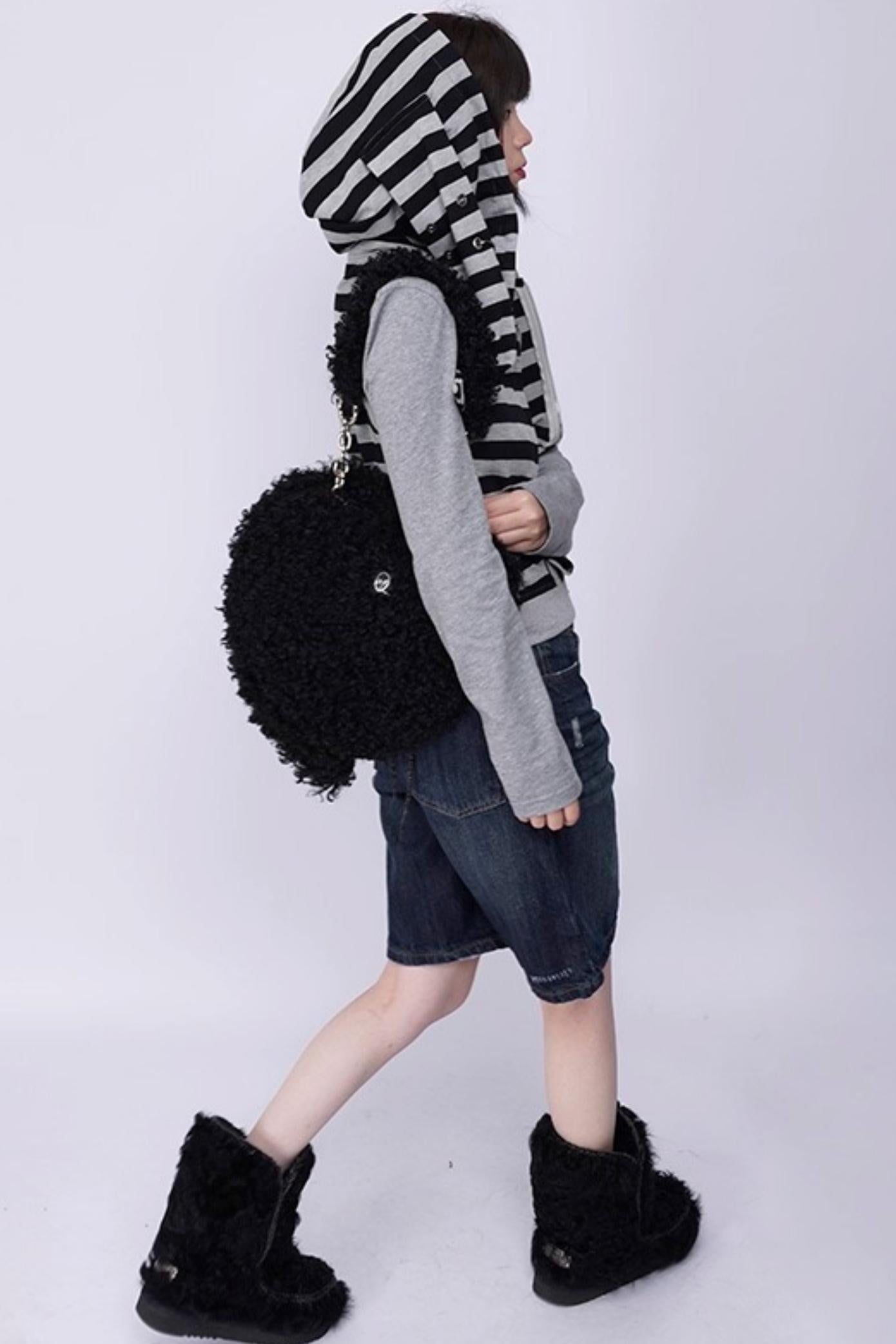 Graffiti Patchwork Heart Bag