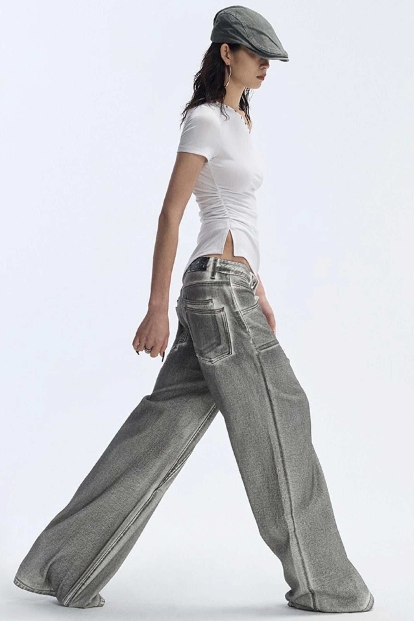 Bevelled Studded T-Shirt