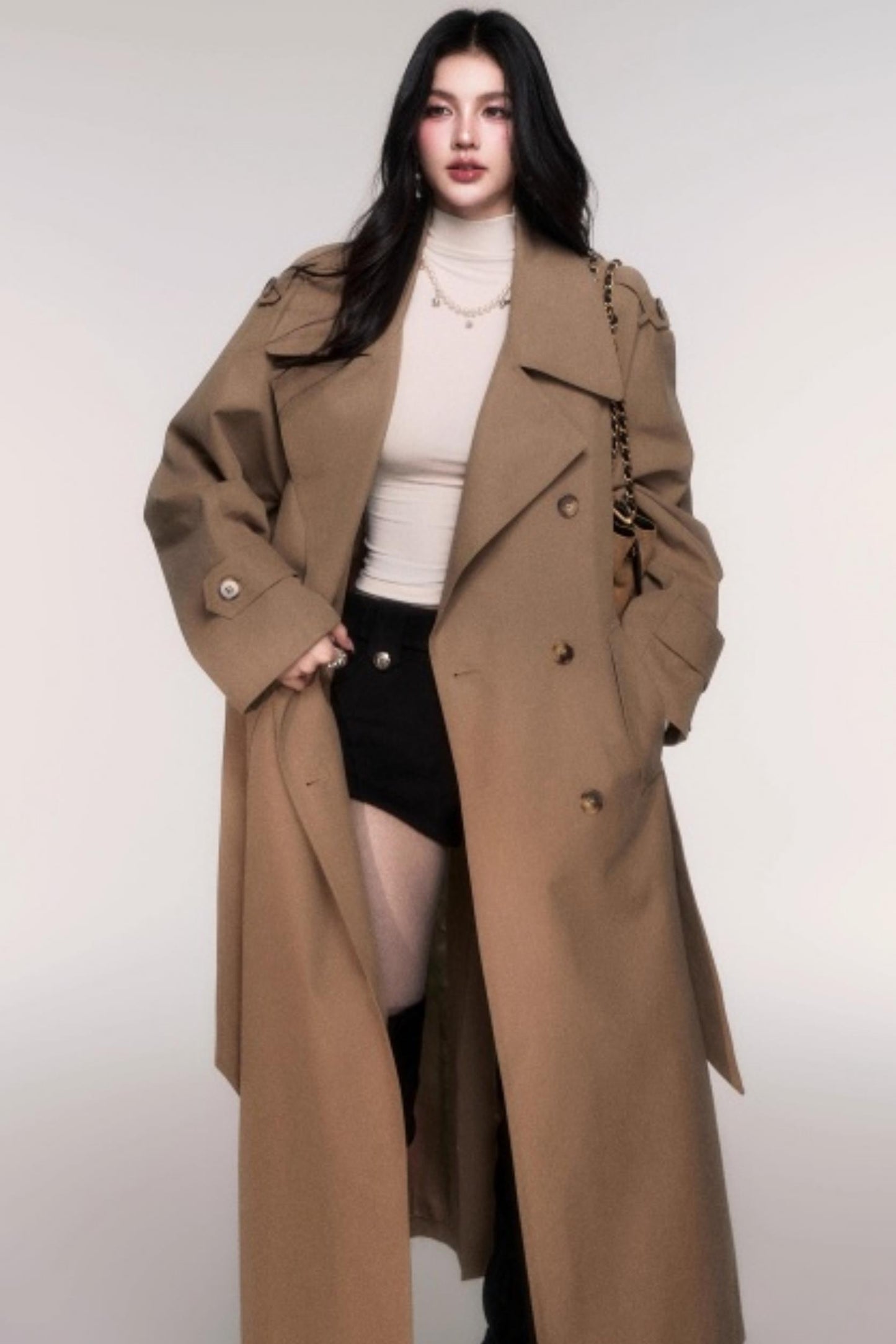 High Stretch Semi-Turtleneck Top