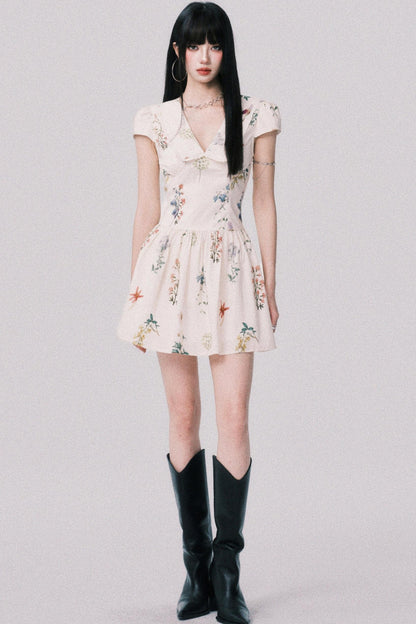 Floral French Doll Dress