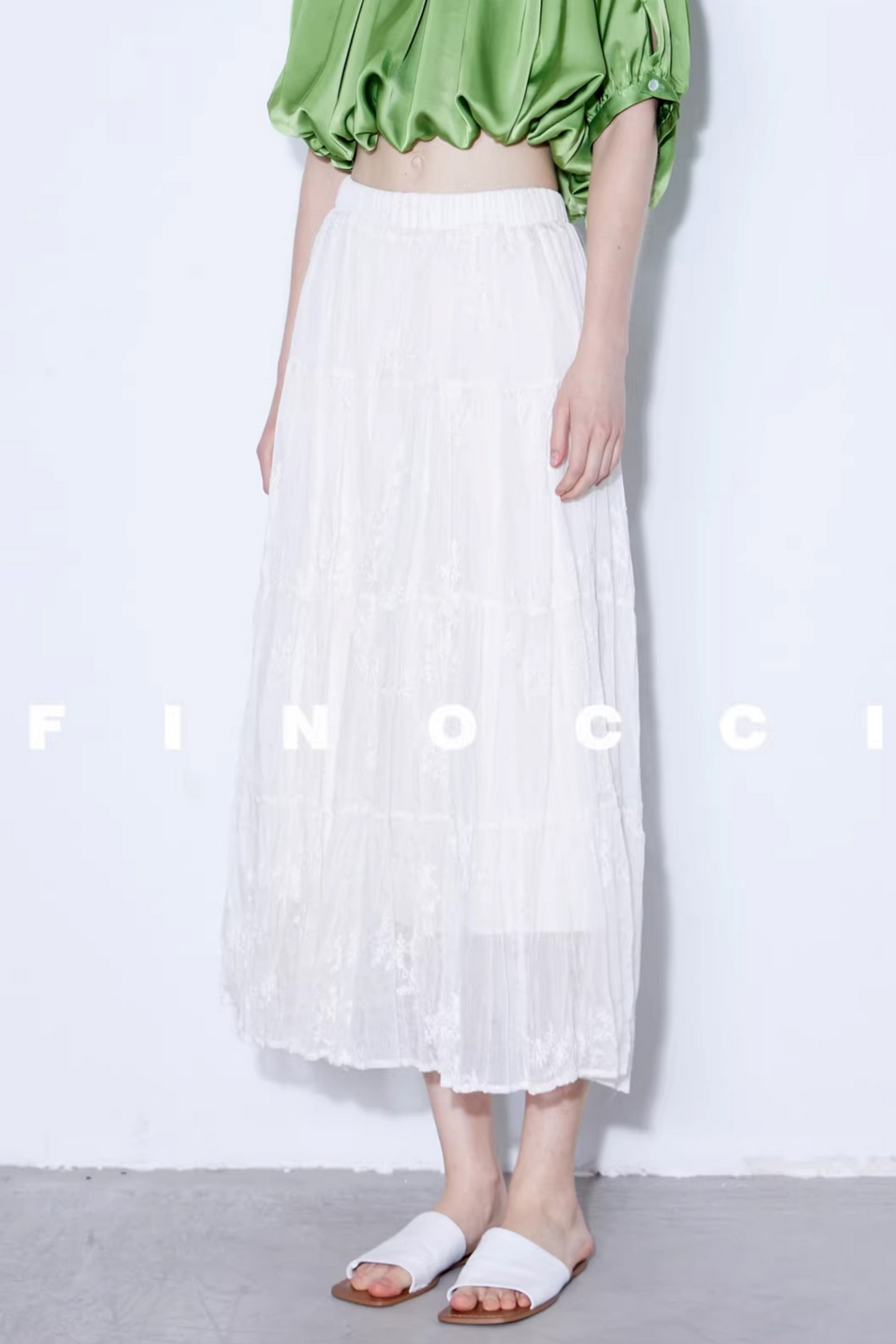 Romantic Lace A-Line Skirt