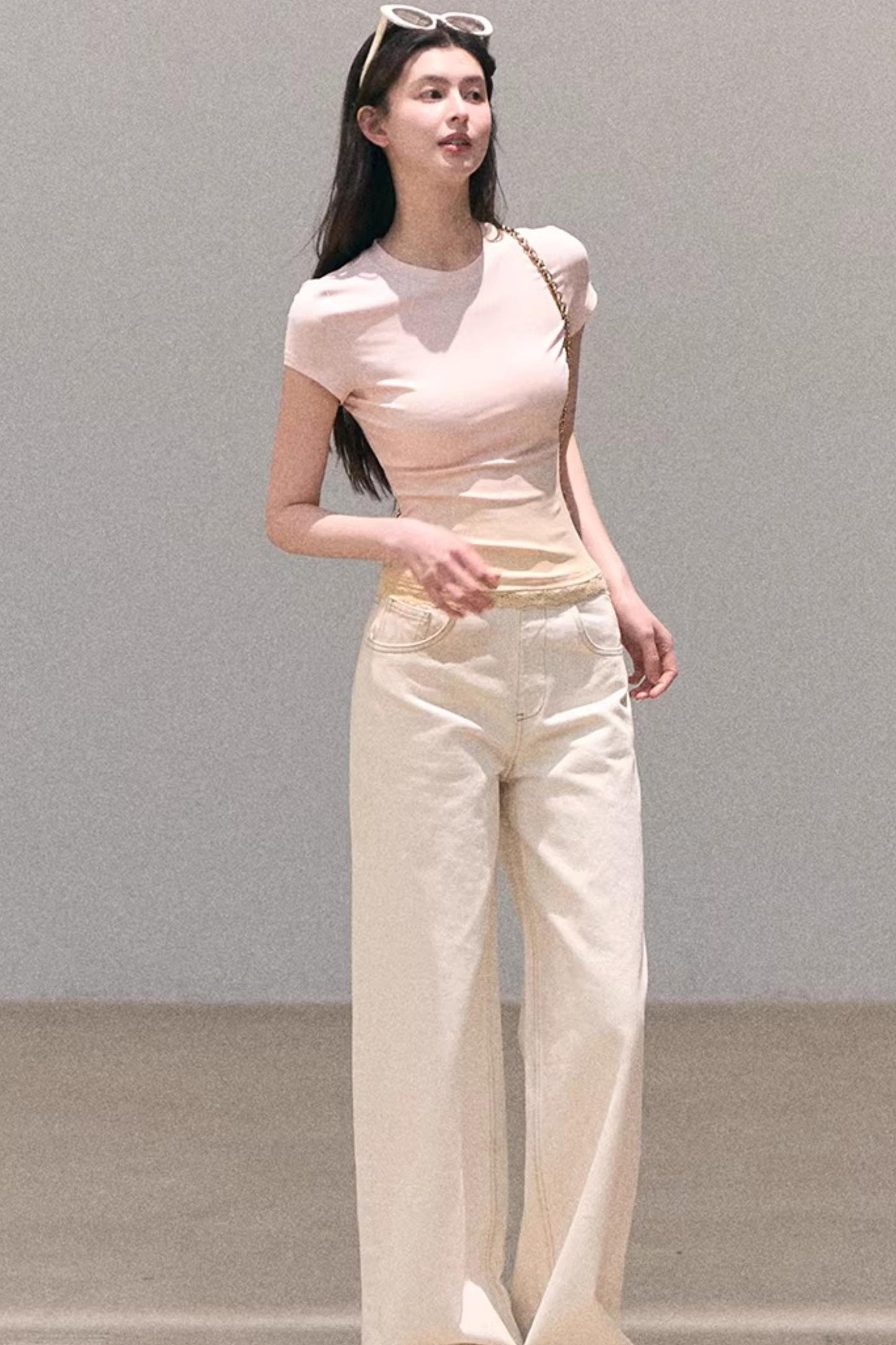 Melody Gradient Lace Top