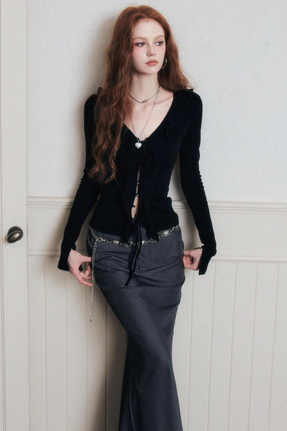 Mermaid High-Waisted A-Line Skirt