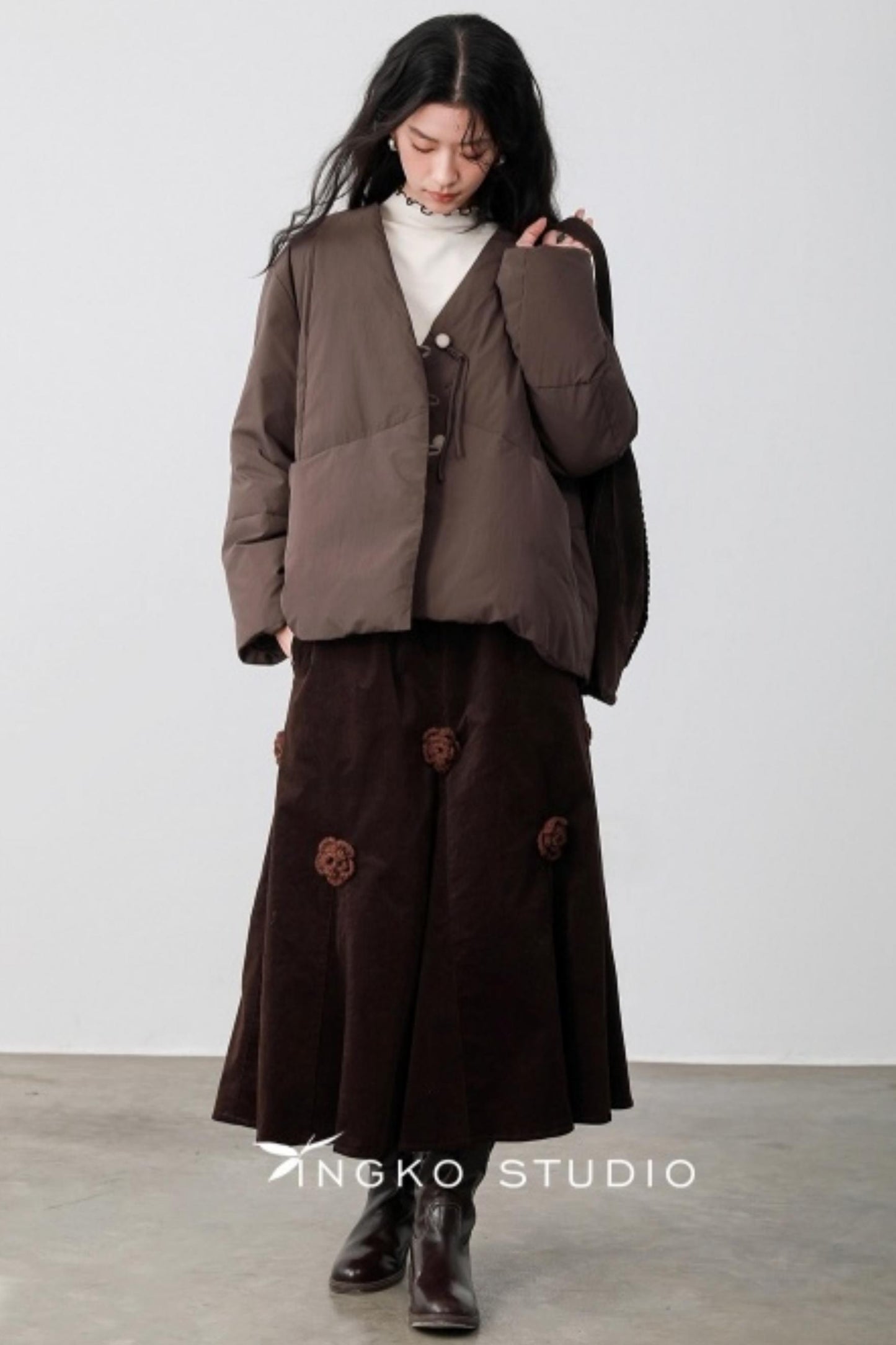 Mica White Ruffled Top